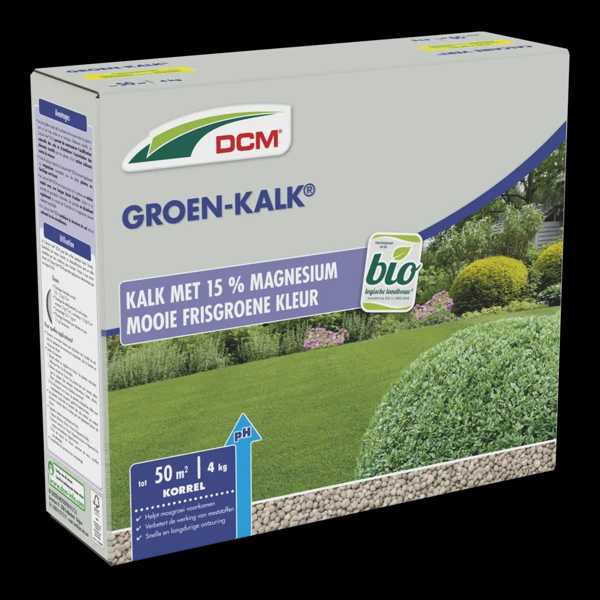 Doos DCM Groen-Kalk met 15% magnesium, tot 50 m²
