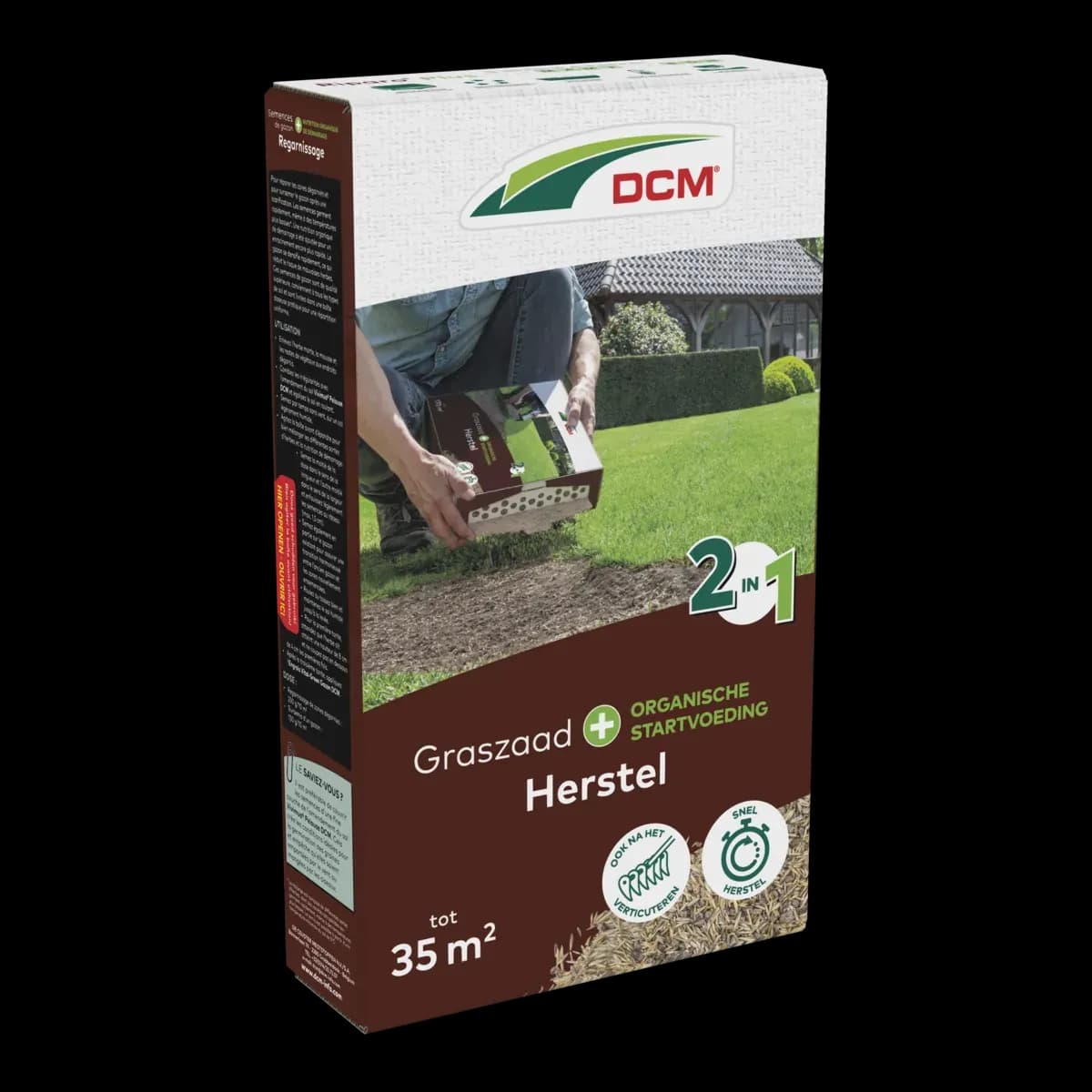 Doos DCM Graszaad Plus Herstel met organische startvoeding, tot 35 m²